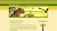 Desktop Screenshot of krafttierreisen.de